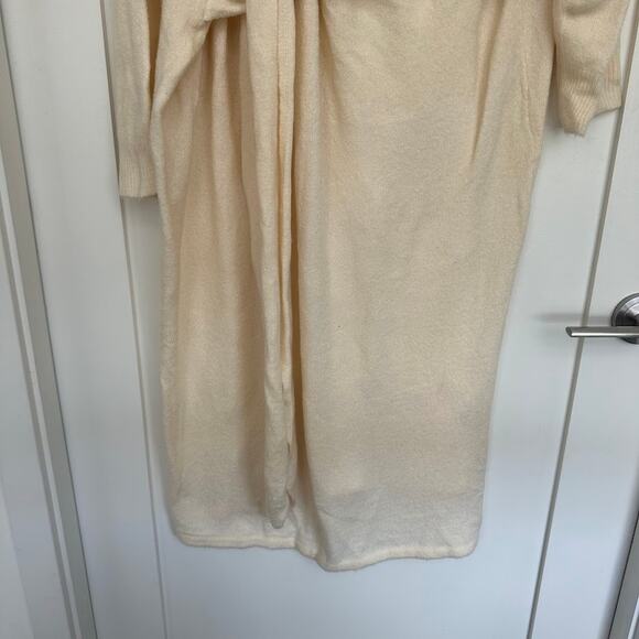 NWT Evoked Vila Womens Curve Viemma L/S Wrap Mid Calf Knit Dress Size US 22 - Picture 4 of 11